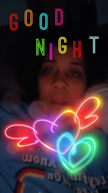 Preview for a Spotlight video that uses the Good Night Strreak Lens