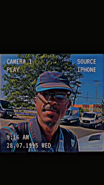 Preview for a Spotlight video that uses the VHS TAPE V3 Lens