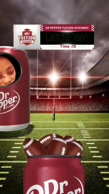 Preview for a Spotlight video that uses the Dr Pepper Tuition Lens