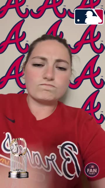 Preview for a Spotlight video that uses the MLB FAN BRAVES Lens
