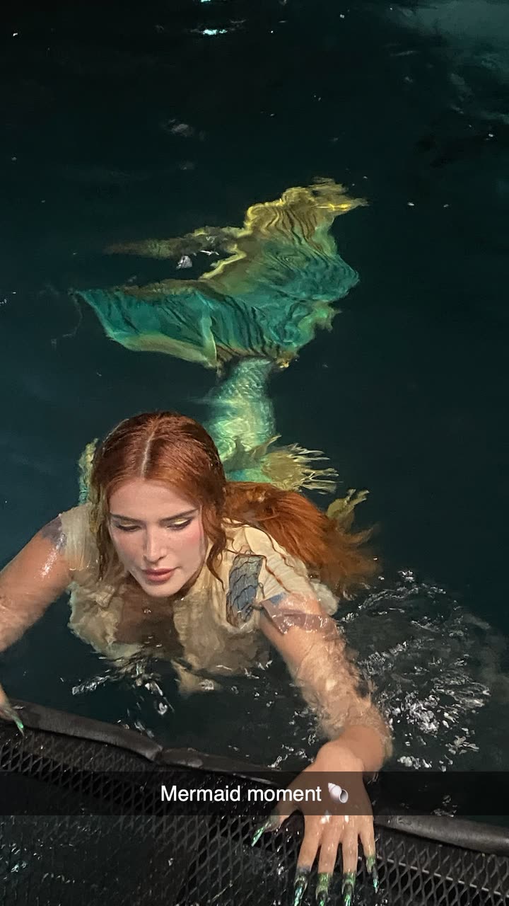 محتوى سناب شات لـ Bella Thorne