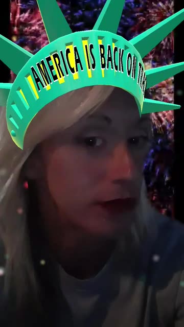 Preview for a Spotlight video that uses the Statue of Liberty Lens