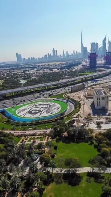 Preview for a Spotlight video that uses the Dubai 360 Lens