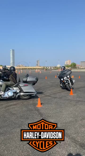 Preview for a Spotlight video that uses the HARLEY DAVIDSON Lens