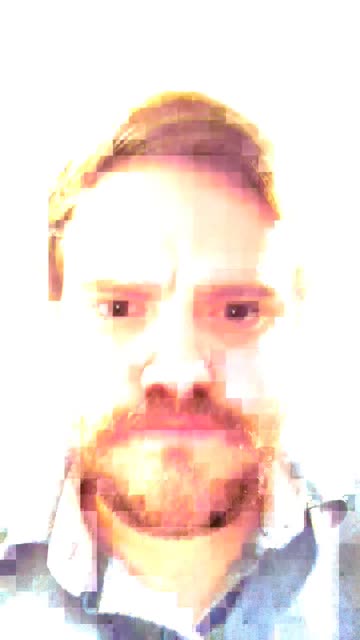 Preview for a Spotlight video that uses the Bad Webcam Lens