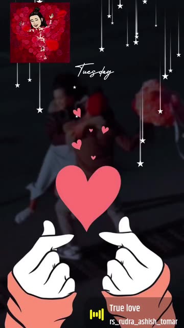 Preview for a Spotlight video that uses the Love Vibes Day Lens