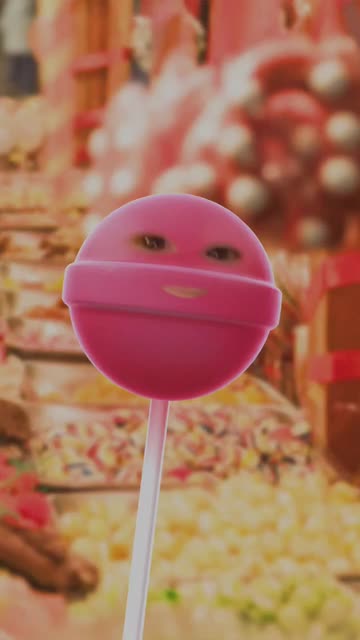 Preview for a Spotlight video that uses the Lollipop Lens