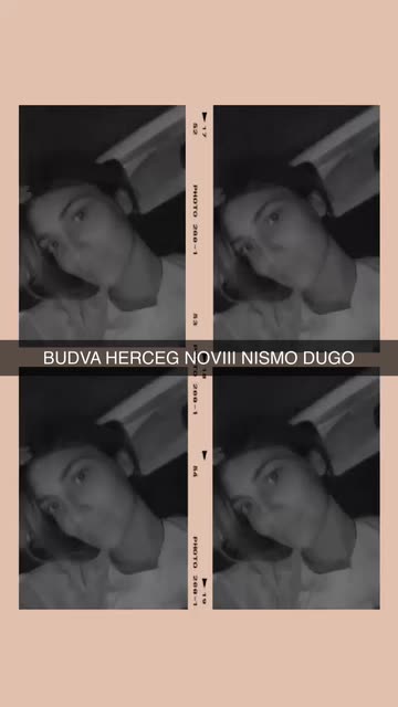 Preview for a Spotlight video that uses the Beige Collage Lens