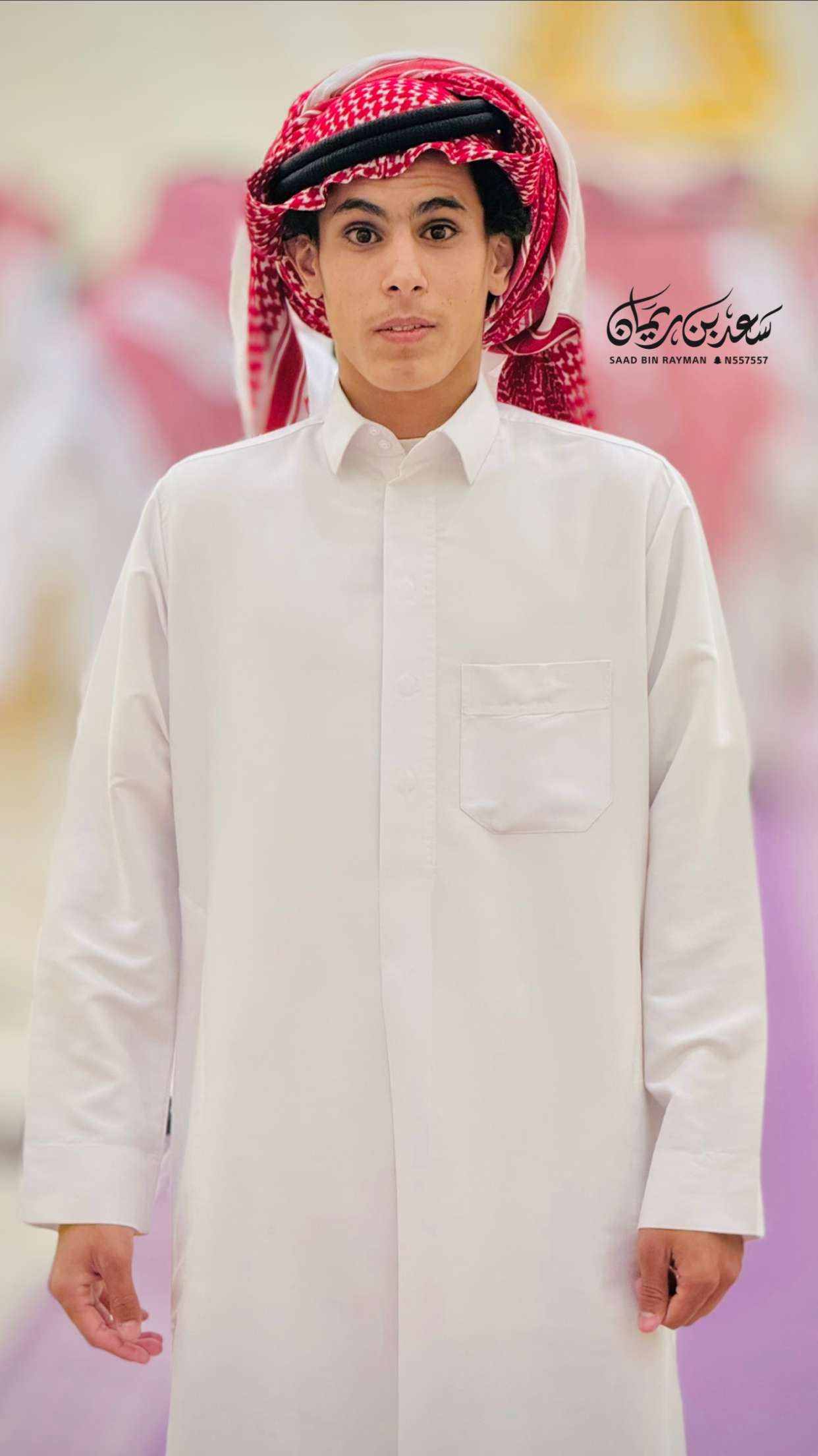 محتوى سناب شات لـ سعد بن ريمان
