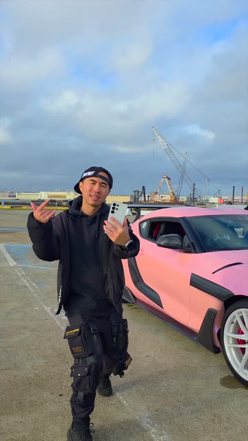 Pink Supercar & Navy Ship: How I Filmed This Viral Look | Video by