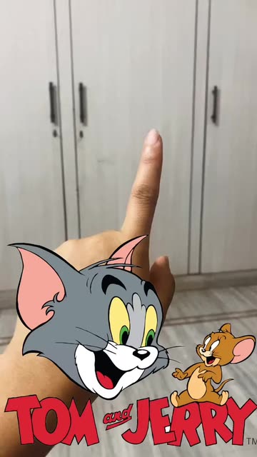 Preview for a Spotlight video that uses the Tom and Jerry Fun Lens