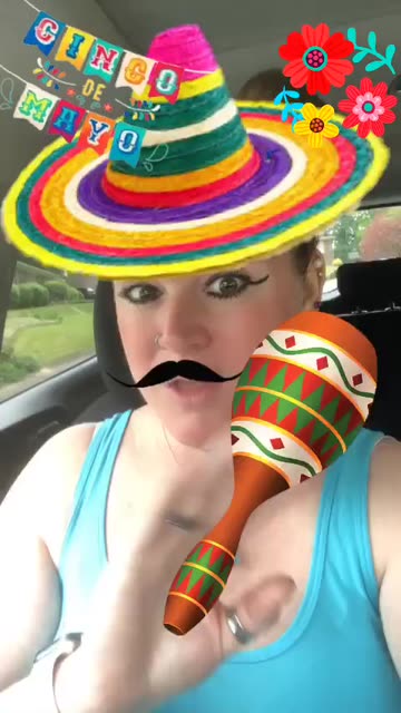 Preview for a Spotlight video that uses the Cinco de Mayo Lens