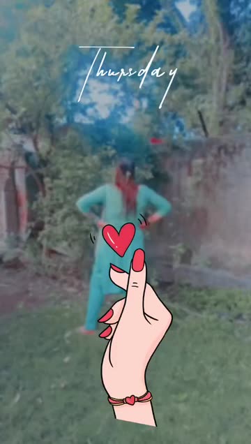 Preview for a Spotlight video that uses the Girl Hand Love Lens