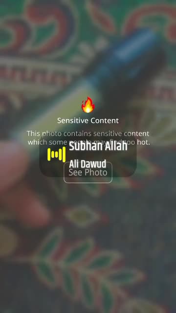 Preview for a Spotlight video that uses the Sensitive Content 🔥 Lens