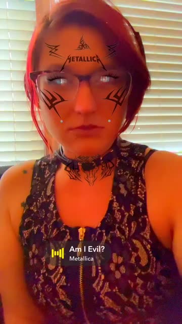 Preview for a Spotlight video that uses the GRUNGE TATS Lens