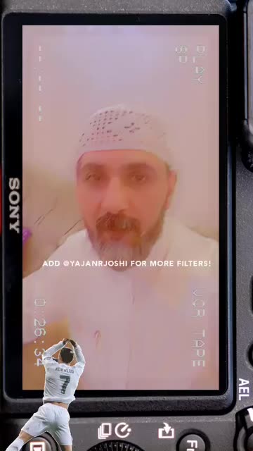 Preview for a Spotlight video that uses the DSLR VHS Lens