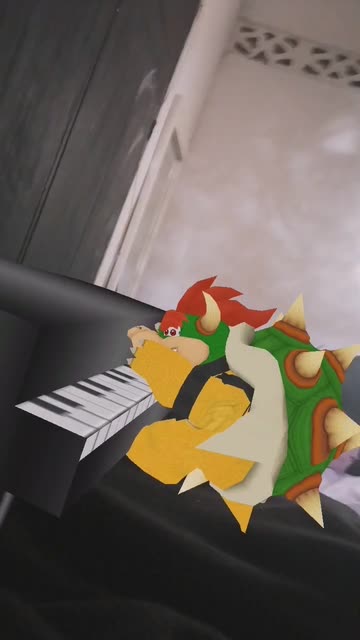Preview for a Spotlight video that uses the Peaches Bowser Lens