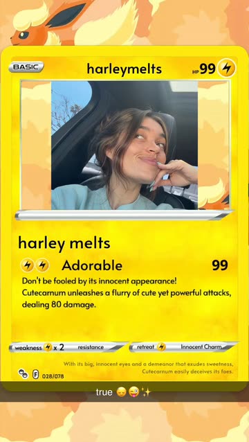 Harley Melts' Adorable Cuteness Card Revealed!