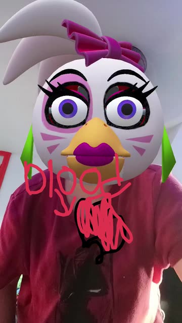 Preview for a Spotlight video that uses the Glamrock Chica Lens