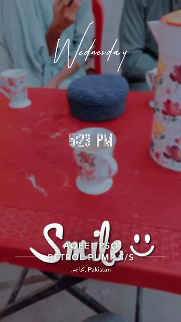 Preview for a Spotlight video that uses the Today Smile Face Lens