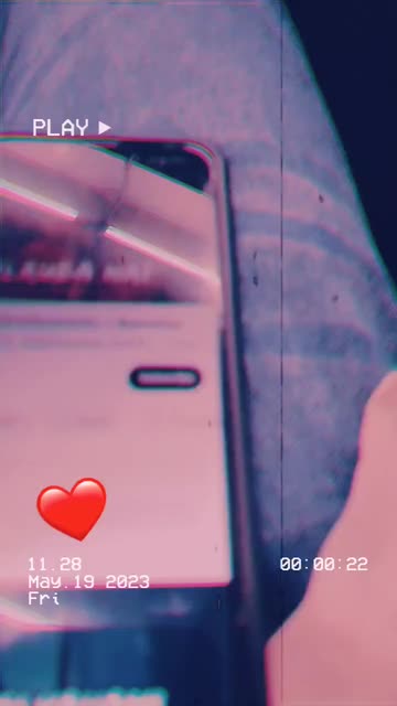 Preview for a Spotlight video that uses the VHS LoFi Lens