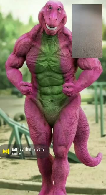Preview for a Spotlight video that uses the Buff Barney Lens