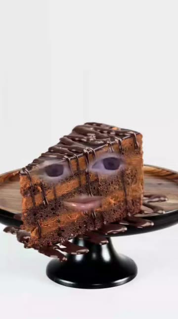 Preview for a Spotlight video that uses the Cake on Tray Lens