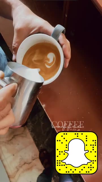 Preview for a Spotlight video that uses the coffee time Lens