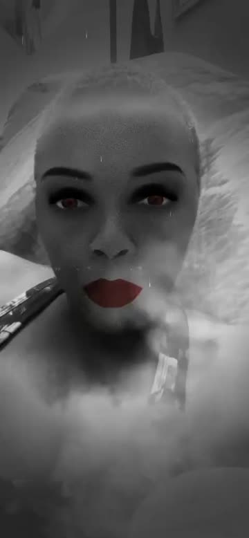 Preview for a Spotlight video that uses the Rainy Day Red Goth Lens