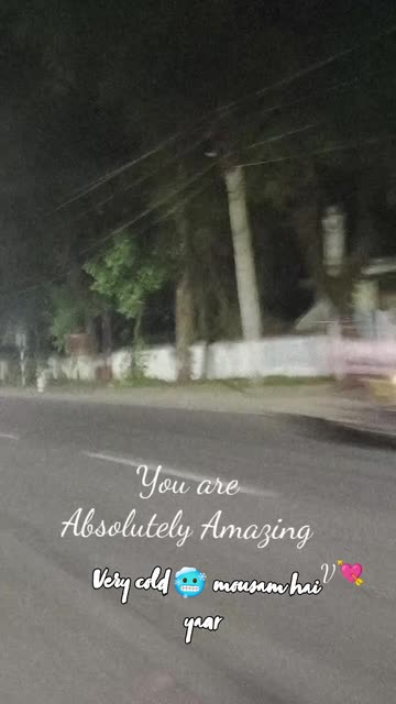 Preview for a Spotlight video that uses the You are amazing Lens