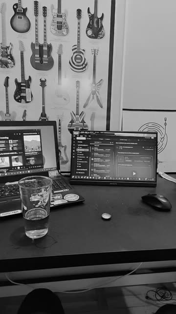 Preview for a Spotlight video that uses the black white beauty Lens