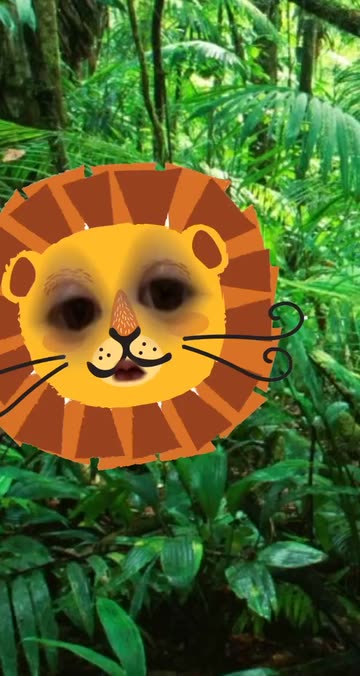 Preview for a Spotlight video that uses the Lion Jungle Lens