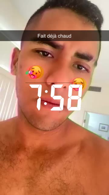 Preview for a Spotlight video that uses the hot blush vhs Lens