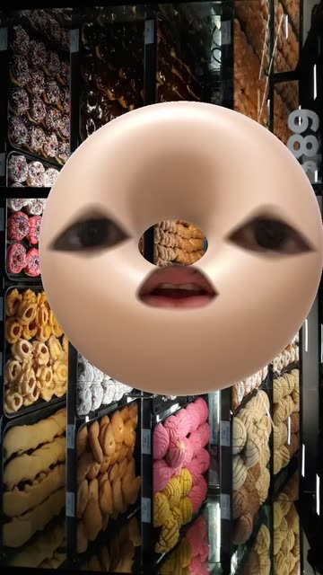 Preview for a Spotlight video that uses the DONUTS GO NUTS Lens