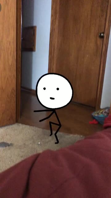 Preview for a Spotlight video that uses the Dancing Stickman Lens