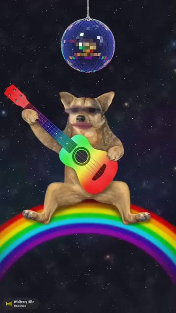 Preview for a Spotlight video that uses the Rainbow Dog Lens