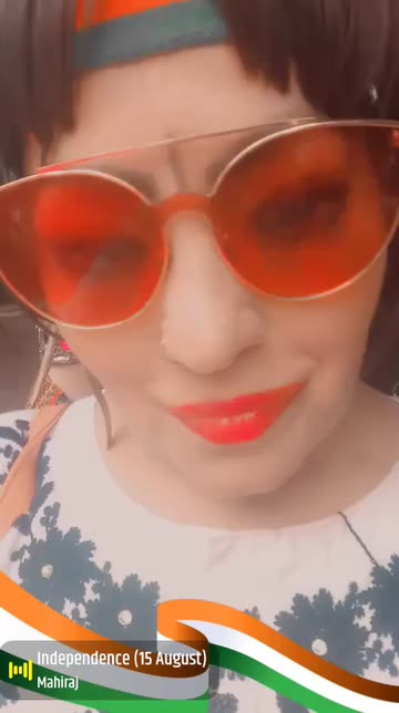 Preview for a Spotlight video that uses the Flag Tape Lens