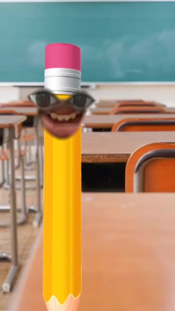Preview for a Spotlight video that uses the Pencil Head Lens