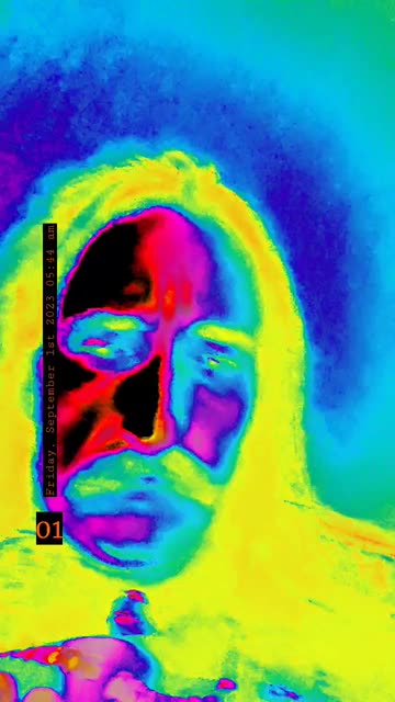 Preview for a Spotlight video that uses the Rainbow Splash Lens