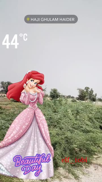 Preview for a Spotlight video that uses the Littel Mermaid Lens