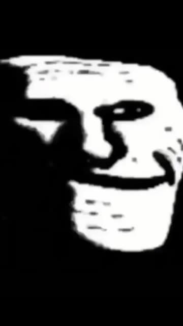 Creepy Smiling Troll Face GIF