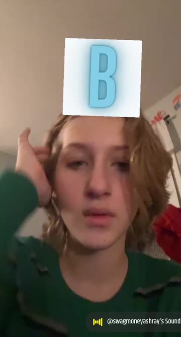 Preview for a Spotlight video that uses the Crush First Letter Lens