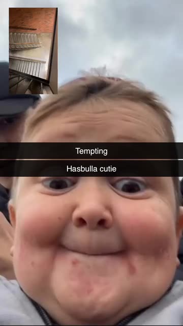 Preview for a Spotlight video that uses the Facetime Hasbulla Lens