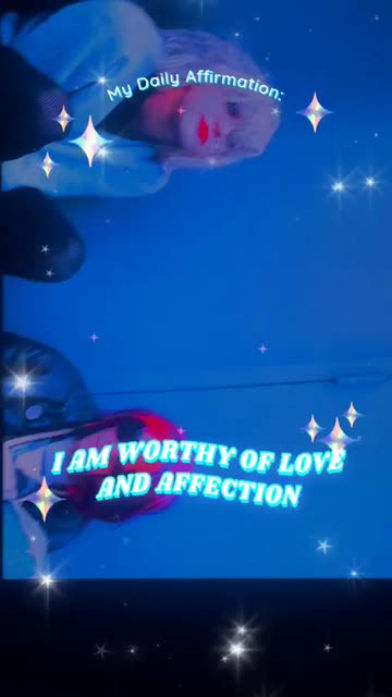 Preview for a Spotlight video that uses the Daily Affirmations Lens