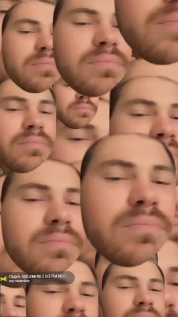 Preview for a Spotlight video that uses the Overlapping Faces Lens