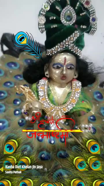 Preview for a Spotlight video that uses the Janmashtami Lens