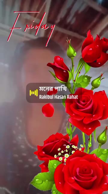 Preview for a Spotlight video that uses the Day Red Flowers Lens