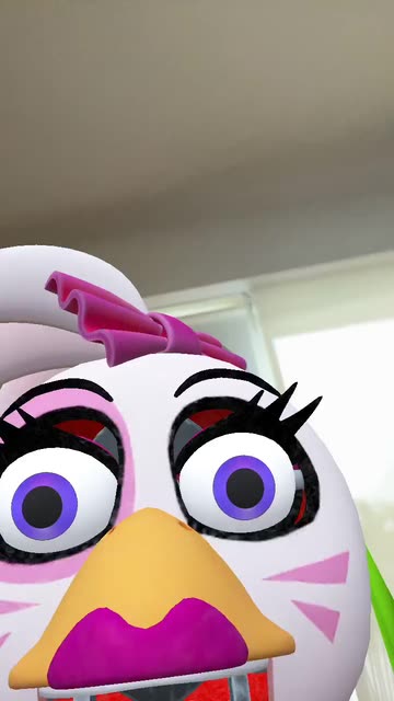 Preview for a Spotlight video that uses the Glamrock Chica Lens