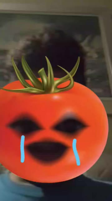 Crying Tomato Lens by Sharonn🍣 - Snapchat Lenses and Filters