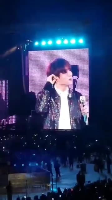 Preview for a Spotlight video that uses the BTS CONCERT Lens